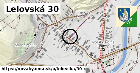 Lelovská 30, Nováky