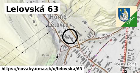 Lelovská 63, Nováky