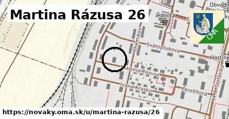Martina Rázusa 26, Nováky
