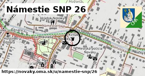 Námestie SNP 26, Nováky