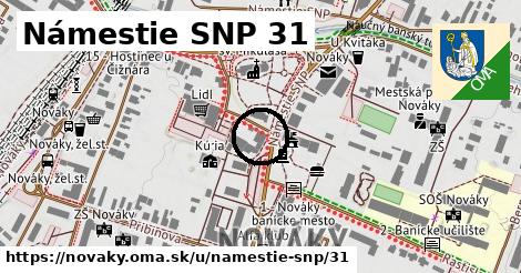 Námestie SNP 31, Nováky