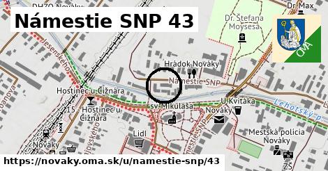 Námestie SNP 43, Nováky