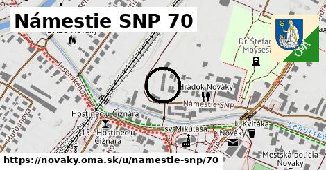 Námestie SNP 70, Nováky