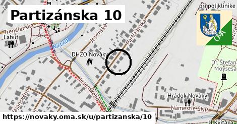 Partizánska 10, Nováky