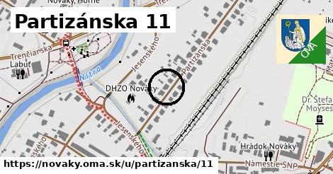 Partizánska 11, Nováky