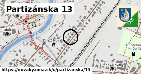 Partizánska 13, Nováky