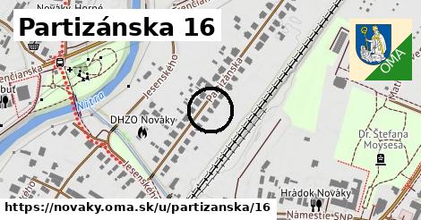 Partizánska 16, Nováky