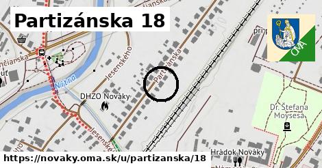 Partizánska 18, Nováky