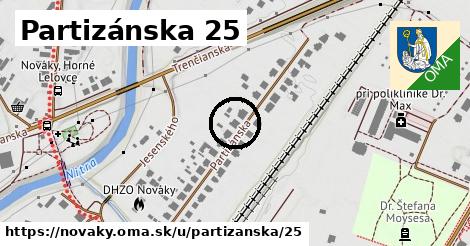Partizánska 25, Nováky
