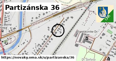 Partizánska 36, Nováky