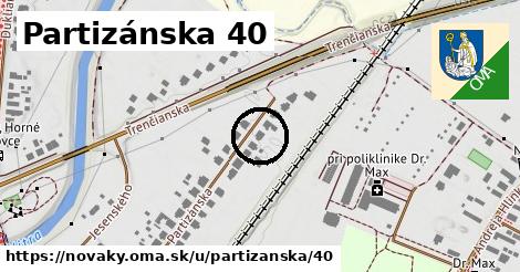 Partizánska 40, Nováky