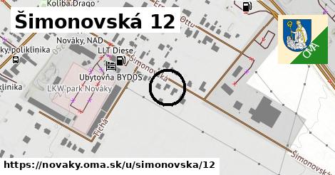 Šimonovská 12, Nováky