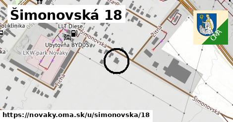 Šimonovská 18, Nováky