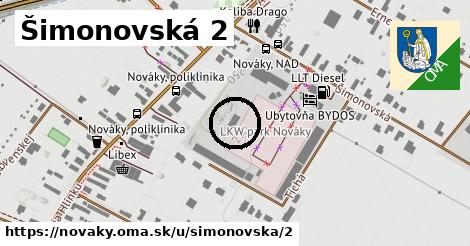 Šimonovská 2, Nováky