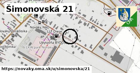 Šimonovská 21, Nováky