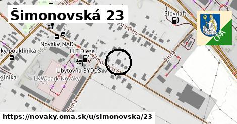 Šimonovská 23, Nováky