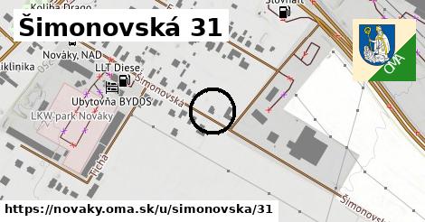 Šimonovská 31, Nováky