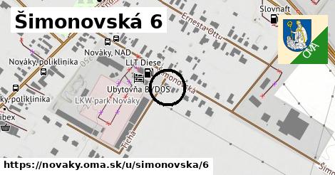 Šimonovská 6, Nováky