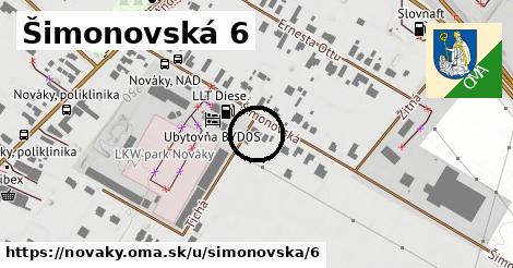 Šimonovská 6, Nováky