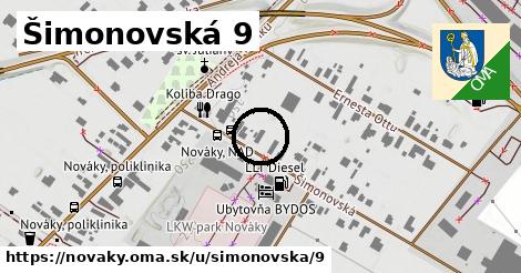 Šimonovská 9, Nováky