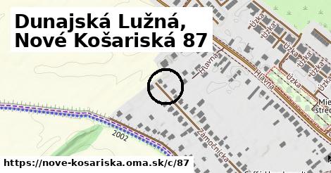 Dunajská Lužná, Nové Košariská <span class="supisne">87</span>