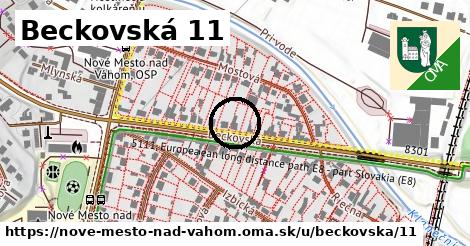 Beckovská 11, Nové Mesto nad Váhom