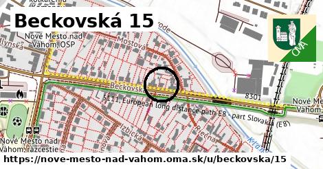 Beckovská 15, Nové Mesto nad Váhom