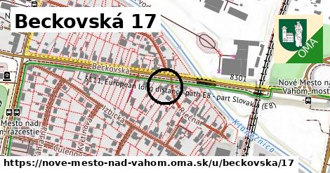 Beckovská 17, Nové Mesto nad Váhom