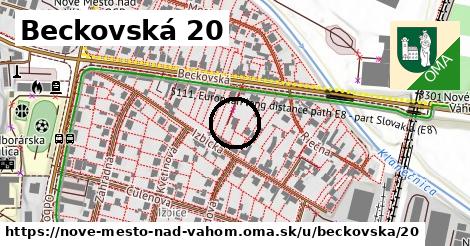 Beckovská 20, Nové Mesto nad Váhom