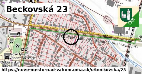 Beckovská 23, Nové Mesto nad Váhom