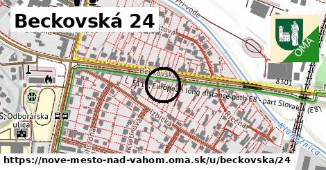 Beckovská 24, Nové Mesto nad Váhom
