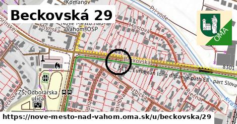Beckovská 29, Nové Mesto nad Váhom