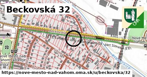 Beckovská 32, Nové Mesto nad Váhom