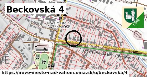 Beckovská 4, Nové Mesto nad Váhom