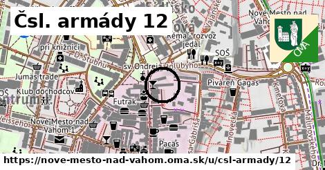 Čsl. armády 12, Nové Mesto nad Váhom