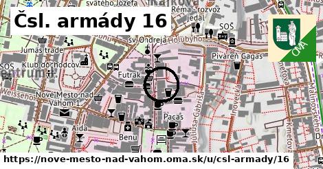 Čsl. armády 16, Nové Mesto nad Váhom