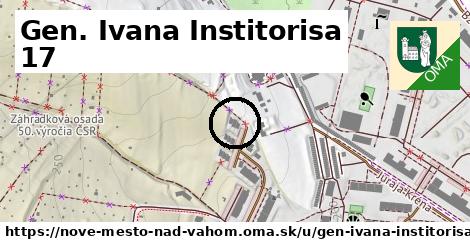 Gen. Ivana Institorisa 17, Nové Mesto nad Váhom