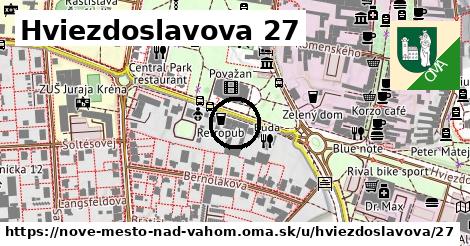 Hviezdoslavova 27, Nové Mesto nad Váhom