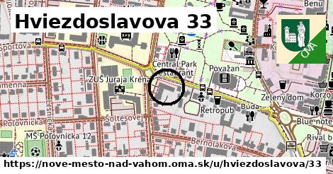 Hviezdoslavova 33, Nové Mesto nad Váhom