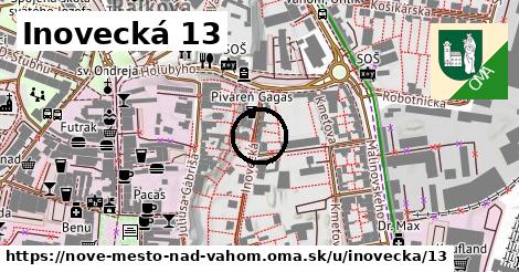 Inovecká 13, Nové Mesto nad Váhom