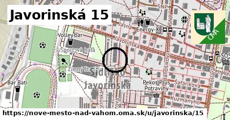 Javorinská 15, Nové Mesto nad Váhom