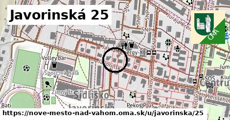 Javorinská 25, Nové Mesto nad Váhom