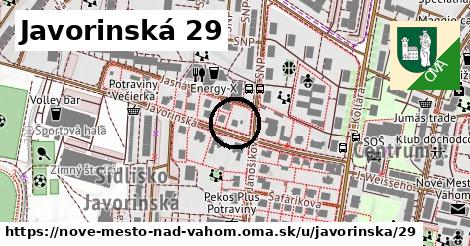 Javorinská 29, Nové Mesto nad Váhom