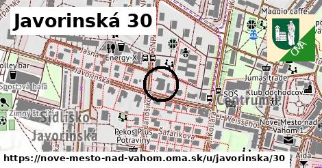 Javorinská 30, Nové Mesto nad Váhom