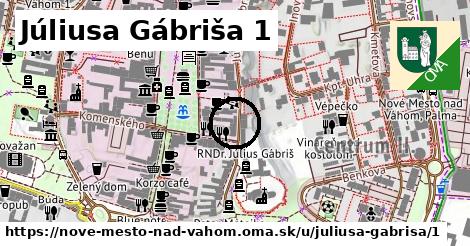 Júliusa Gábriša 1, Nové Mesto nad Váhom