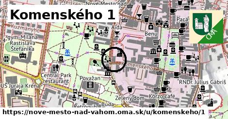 Komenského 1, Nové Mesto nad Váhom