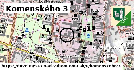 Komenského 3, Nové Mesto nad Váhom