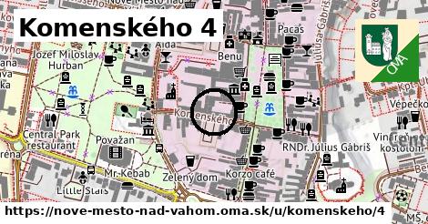 Komenského 4, Nové Mesto nad Váhom