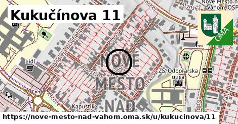 Kukučínova 11, Nové Mesto nad Váhom