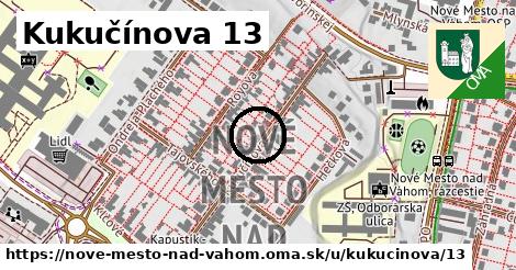 Kukučínova 13, Nové Mesto nad Váhom